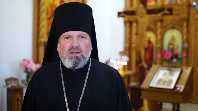 Поздравление с праздником Святой Троицы наместника монастыря Косьмы и Дамиана смотреть онлайн