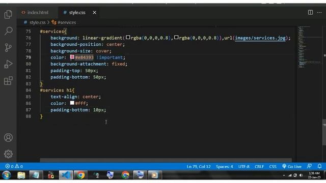 How to create Our Services Using Bootstrap смотреть онлайн