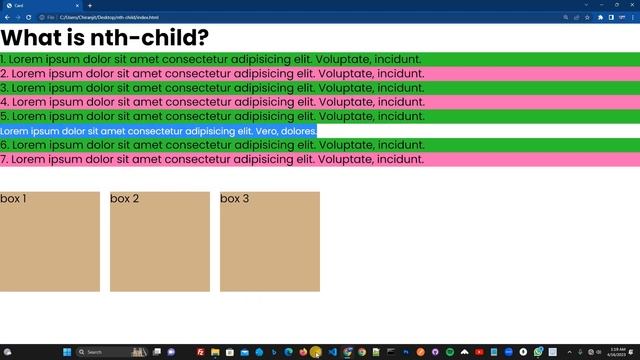 Discover the power of nth-child selector in CSS | Part 01 смотреть онлайн