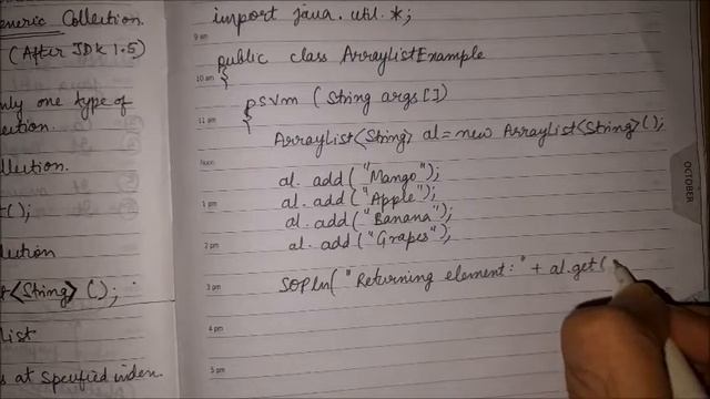 How to Get and Set an ArrayList in Java смотреть онлайн