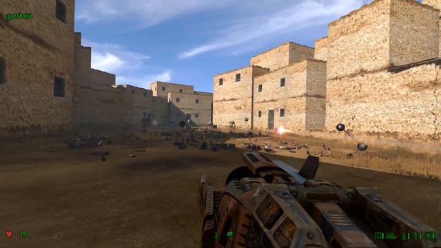 Serious Sam The First Encounter №10 Аллея смэрти Метрополя смотреть онлайн