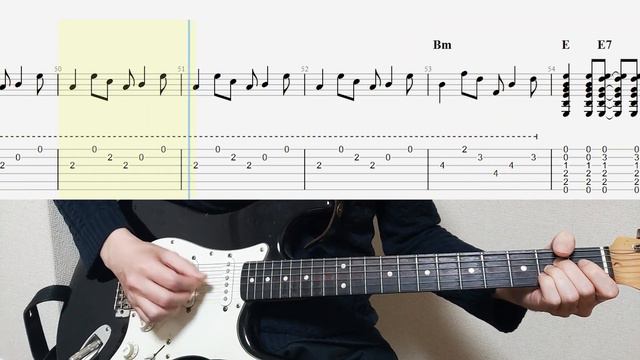 The Beatles - Ticket To Ride Guitar Cover With Tab смотреть онлайн