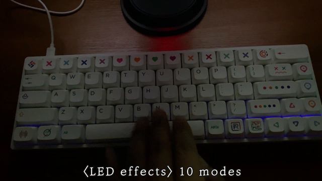 [Keyboard Review] gk68, sp-star purple, XDA color pen, 극성보축, 컬러펜 смотреть онлайн