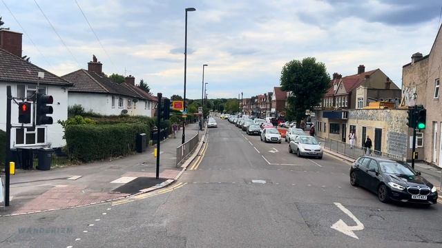 Virtual Bus Ride through South London: Upper Deck POV from Croydon to Brixton aboard Bus Route 250 смотреть онлайн