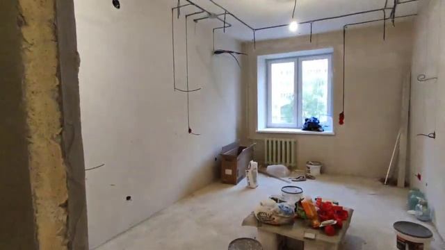 Монтаж электропроводки в трёх комнатной квартире. смотреть онлайн