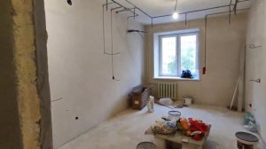 Монтаж электропроводки в трёх комнатной квартире.