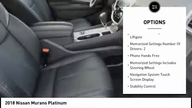 2018 Nissan Murano 2018 Nissan Murano 480305 смотреть онлайн