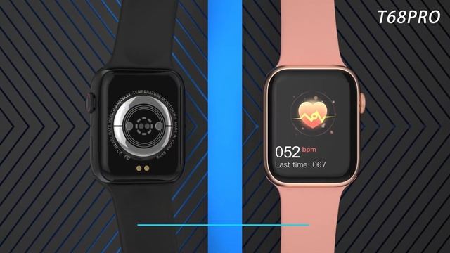 T68 pro Smart Watch video 01 смотреть онлайн