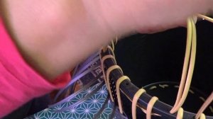 Плету удобные ручки на кашпо из искусственного ротанга