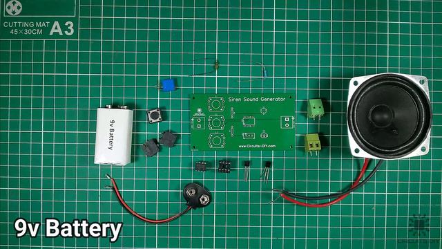 Siren Sound Generator using UM3561 | Police Ambulance Sound | DIY смотреть онлайн