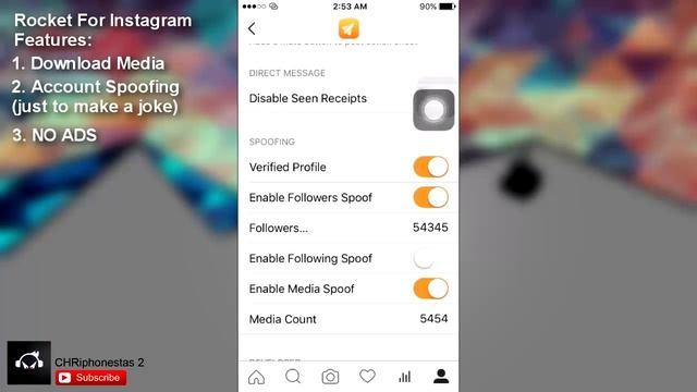 Rocket; Better Than Instagram ++ For iOS 9.3.3 Jailbreak смотреть онлайн