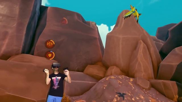 My BIRD Has Become a MAGIC WIZARD - Falcon Age VR смотреть онлайн