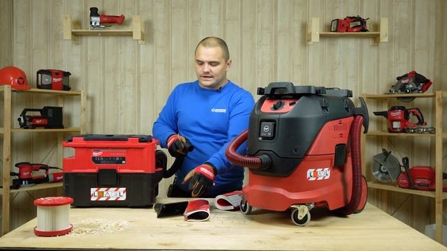 Новинка. Аккумуляторный пылесос MILWAUKEE M18 FPOVCL. Обзор и тест. смотреть онлайн