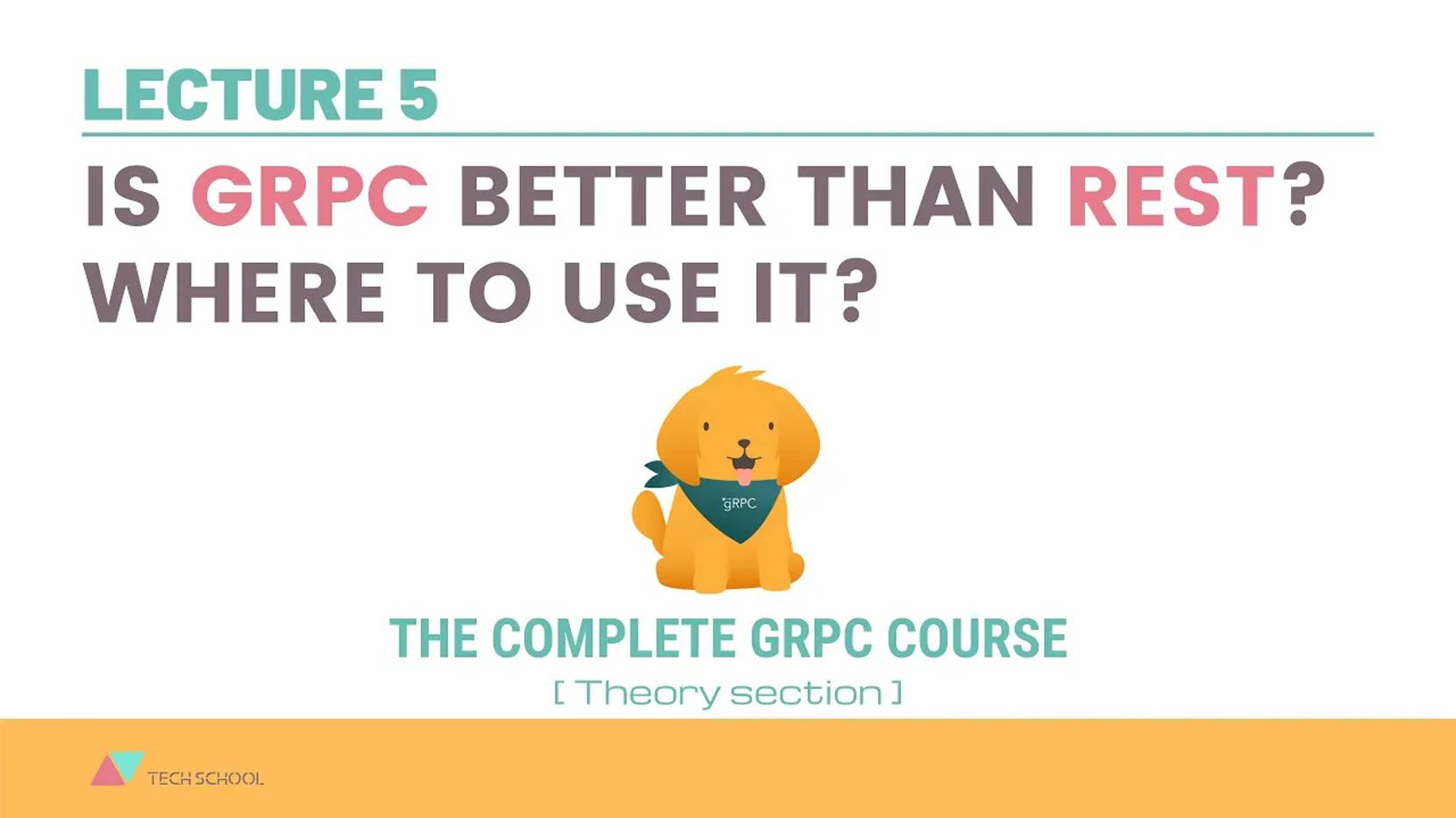 TECH SCHOOL - [gRPC #5] Is gRPC better than REST？ Where to use it？ смотреть онлайн