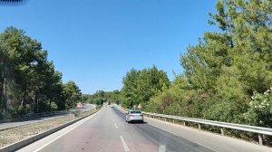 Турция 2022. Красивая дорога в Анталью из Кемера. Канал Тутси Влог.