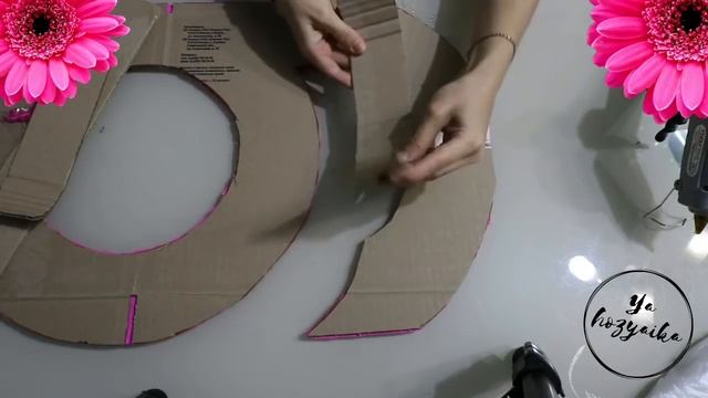 Объемная цифра Из картона и гофрированной бумаги? Как сделать объемную цифру 9? смотреть онлайн