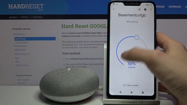 How to Unmute Google Home Mini - Set Up Volume Level in Google Speaker смотреть онлайн