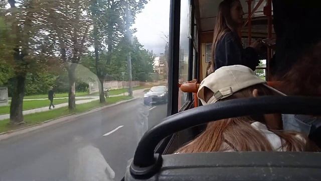 Гродно. Поездка на троллейбусе БКМ 201, маршрут 7 (БОРТ№: 109) смотреть онлайн