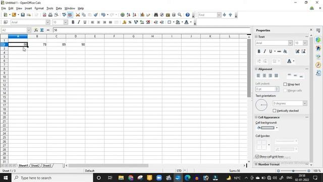 1. OpenOffice Calc | Navigation | Selection смотреть онлайн