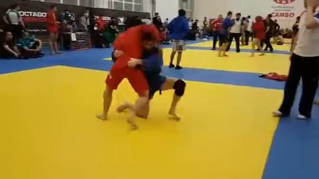 World Cup In Combat Sambo WCSF,Gaziteev Gazimirza Vs Magomedov Sultan.