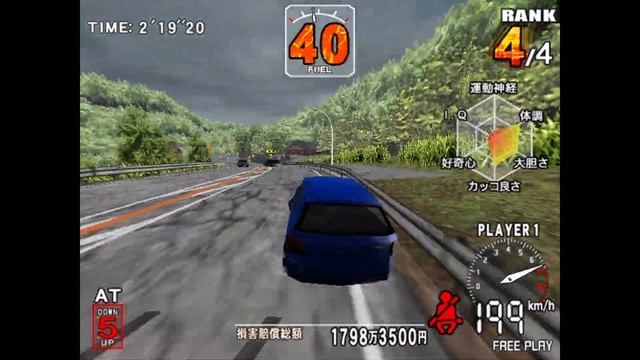 Thrill Drive 3! The Arcade Racing Game Lost To Time and Now Released! On PS2! Konami Arcade смотреть онлайн