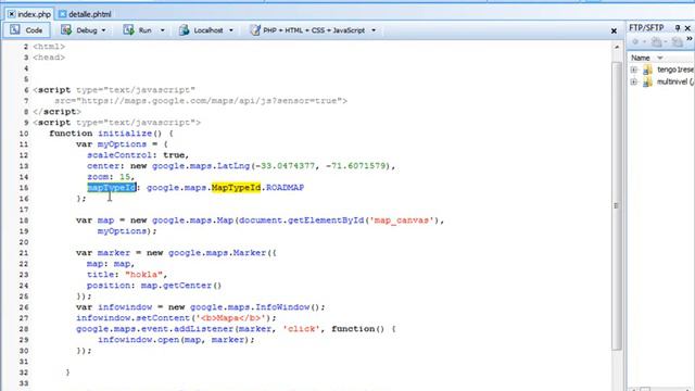 VideoTutorial 2 sobre el uso de la API de Google Maps смотреть онлайн