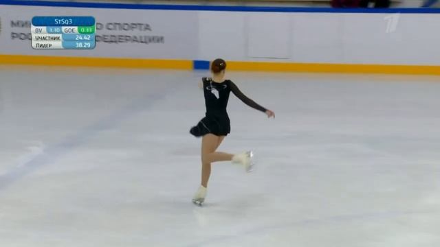Алиса Шатохина. Короткая программа. Девушки. Москва. Гран-при России по фигурному катанию 2022/23 смотреть онлайн