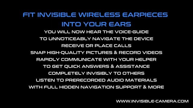 Invisible Spy Earpiece 4G/LTE Camera Kit NEW | Covertly Talk, Send Photos & Videos for Exam, Tests смотреть онлайн