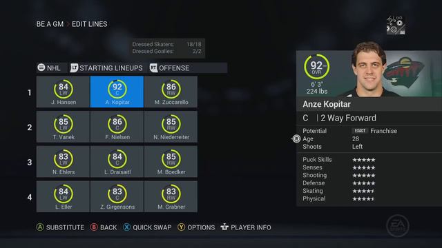 NHL 16 - Nations United GM Mode "Episode 0" смотреть онлайн