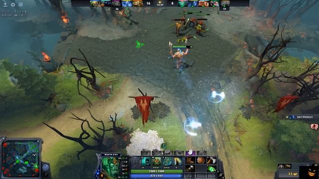Dota 2 - Wraith King - как НЕ тащить с Бустером смотреть онлайн