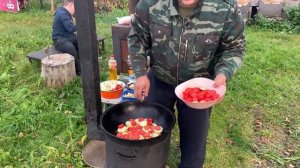 Овощи в казане. Самый лучший рецепт.