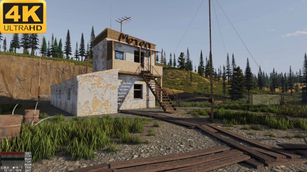 Сибиряк. Игра на движке UNIGINE 2. Проходим первый дополнительный квест.