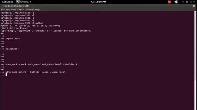 Mocking Python builtin file open Function смотреть онлайн