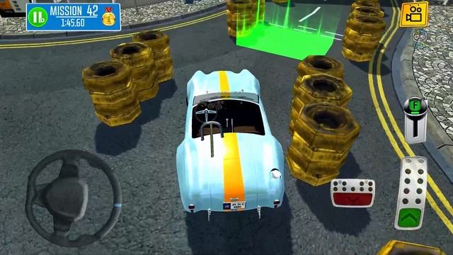 Multi Floor Garage Ford Shelby Cobra Car Driver - Cars Driving Simulator 3D - Android Gameplay смотреть онлайн