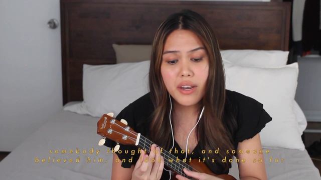 Rainbow Connection - Kermit the Frog from The Muppets (ukulele cover with lyrics) | Georgina M. смотреть онлайн
