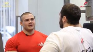 Андрей скоромный и Алексей Лесуков тренировка груди