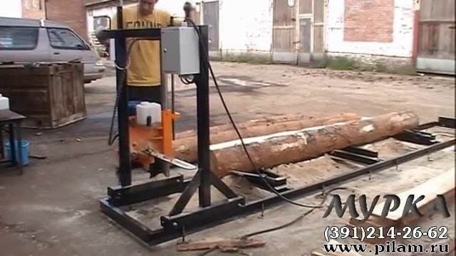 Ваша новая пилорама Мурка М2 для постройки дома pilam.ru смотреть онлайн
