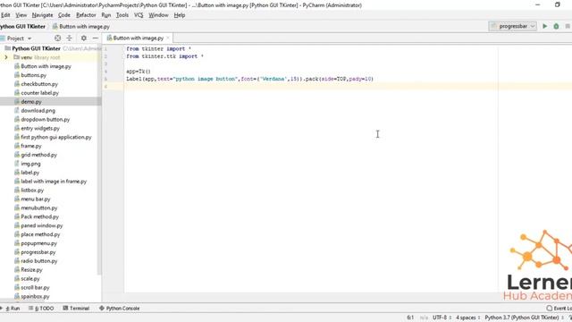 Modern Buttons With Images - Python Tkinter GUI Tutorial | Button With Images in Tkinter Python смотреть онлайн