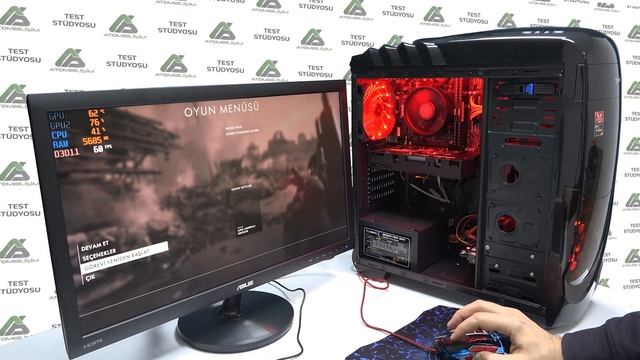 EFSANE FPS TURBOX BİLGİSAYAR: Ryzen5 2400G + Asus Gtx1050ti смотреть онлайн