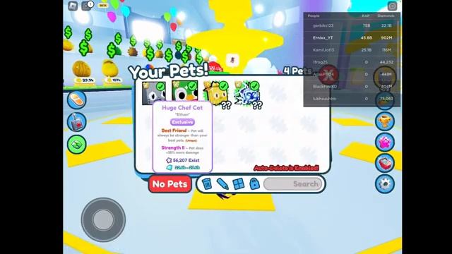 I get new HUGE CHEF CAT in Pet Simulator X Roblox | Получил новый Хуг Шеф Кет в Пет Сим РОБЛОКС смотреть онлайн