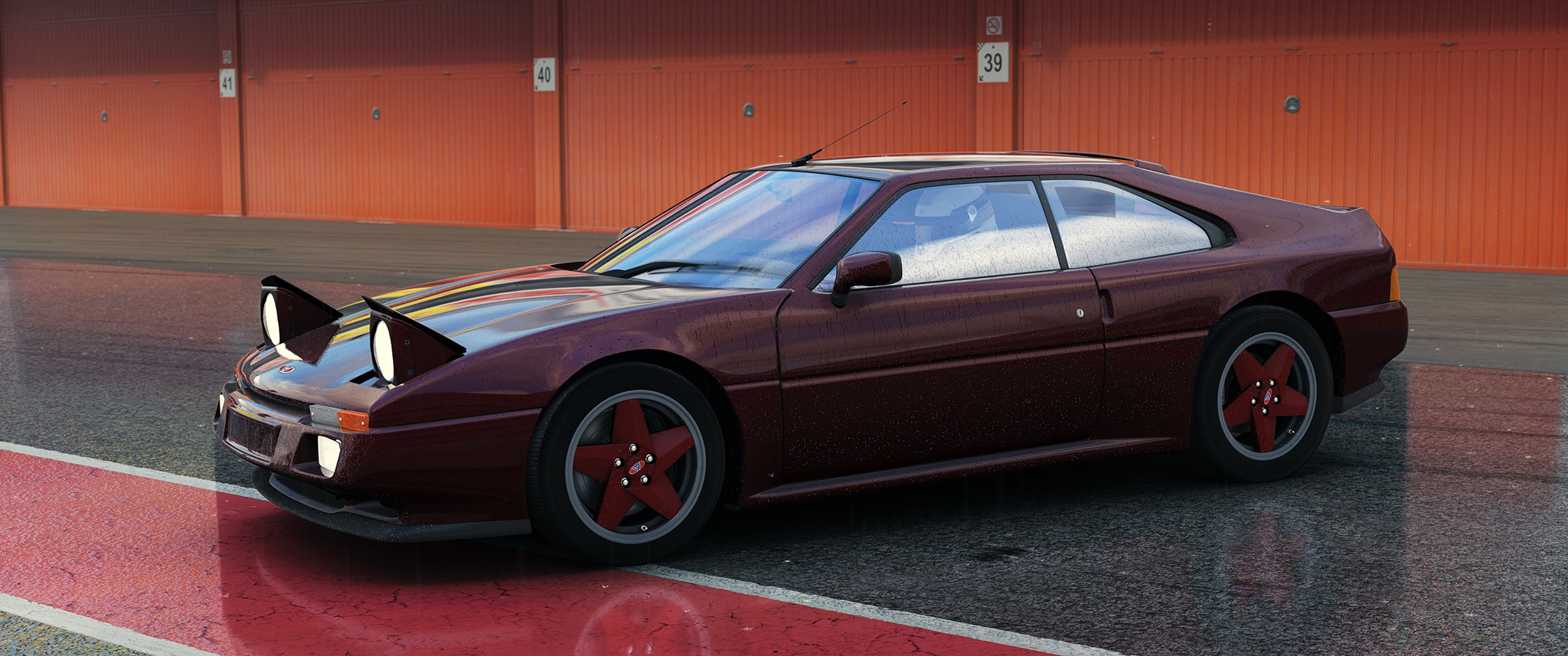Assetto Corsa 1994 Venturi 260 LM смотреть онлайн