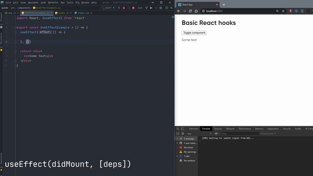 React Hooks за 7 минут - Уроки React.js / React хуки смотреть онлайн