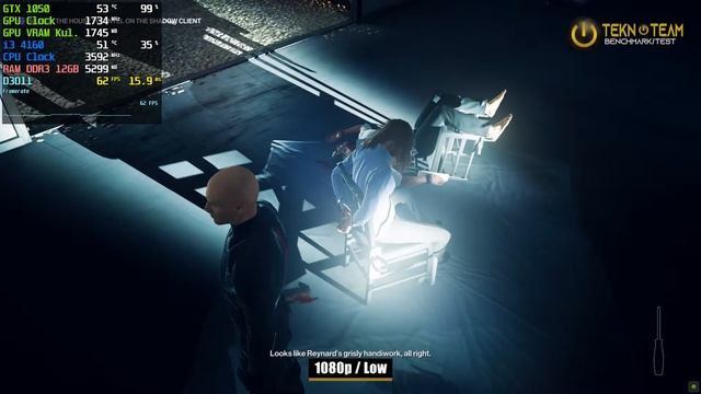 HITMAN 2 GTX 1050 / i3 4160 / 1080p Gameplay Test смотреть онлайн