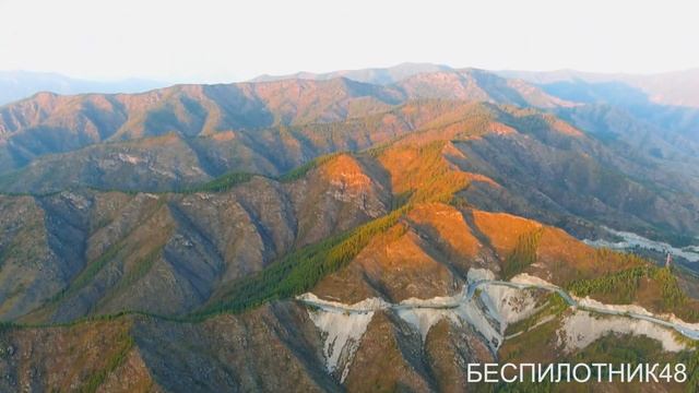 Достопримечательности Алтая, аэросъёмка смотреть онлайн