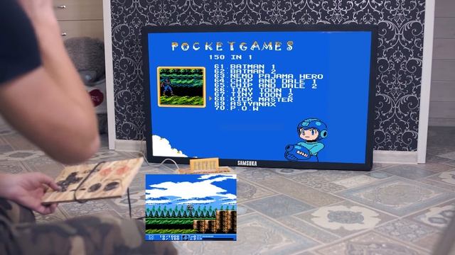 PocketGames 150 in 1 / китайский картридж с AliExpress / обзор смотреть онлайн