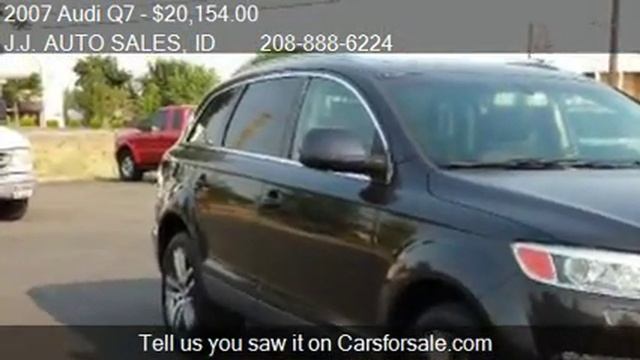 2007 Audi Q7 4.2 quattro Premium - for sale in Meridian, ID смотреть онлайн