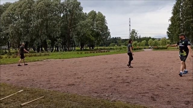 Лапта Традицонная - первая игра лета 2020 смотреть онлайн