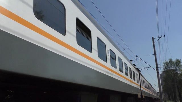 Электропоезд ЭП2Д-0016 ЦППК "Владимир Старостенко" сообщением Звенигород - Дмитров смотреть онлайн