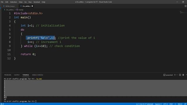 #25:- Do While Loop in C Programming in Hindi | C Programming in Hindi смотреть онлайн