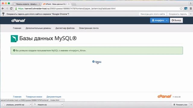 Перенос CMS Prestashop на хостинг cPanel смотреть онлайн